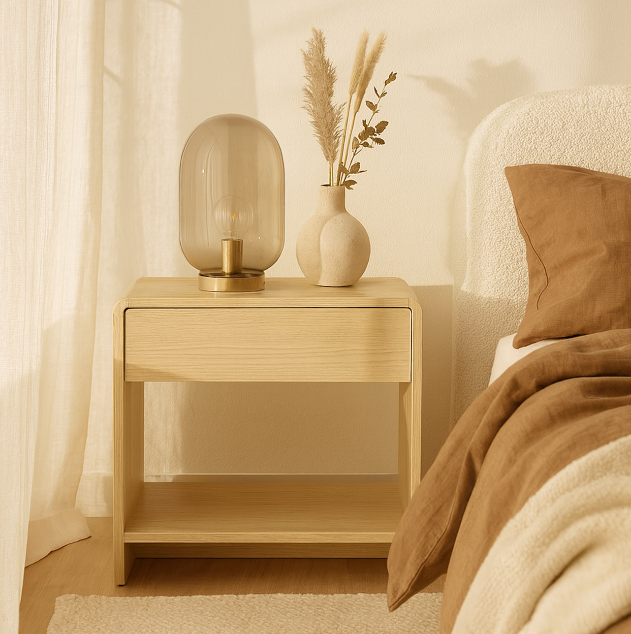 Ashbury Bedside Table