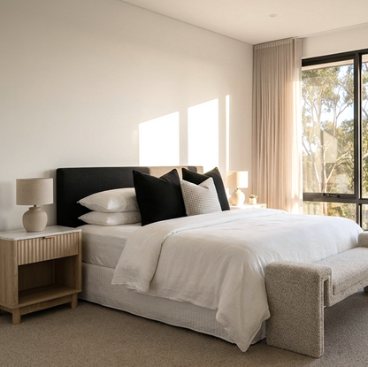 Blanc Bedside Table - Natural