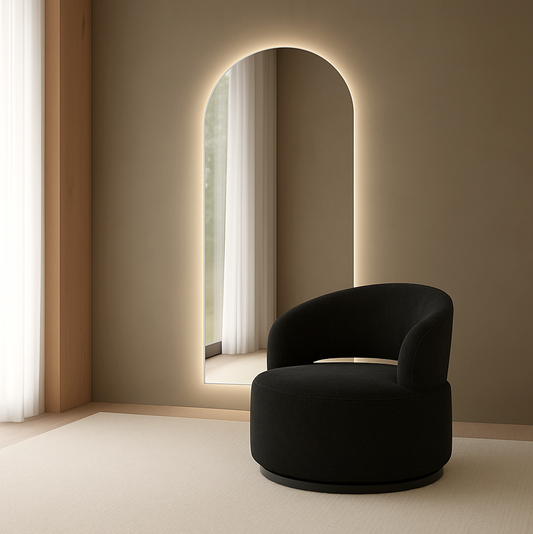 Coco Swivel - Black