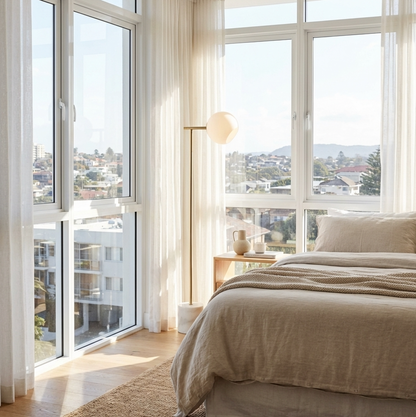 Gable Floor Lamp - Marble