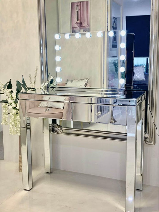 HOLLYWOOD GLAM LED VANITY MAKEUP MIRROR - SML