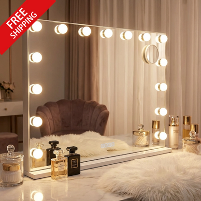 Hollywood Lux LED Makeup Mirror - - XL – Designer mirror by Interior Ave