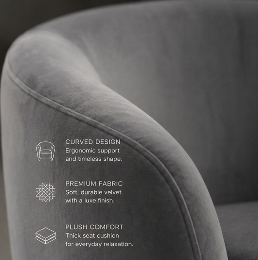 Marlowe Accent Chair - Ocean