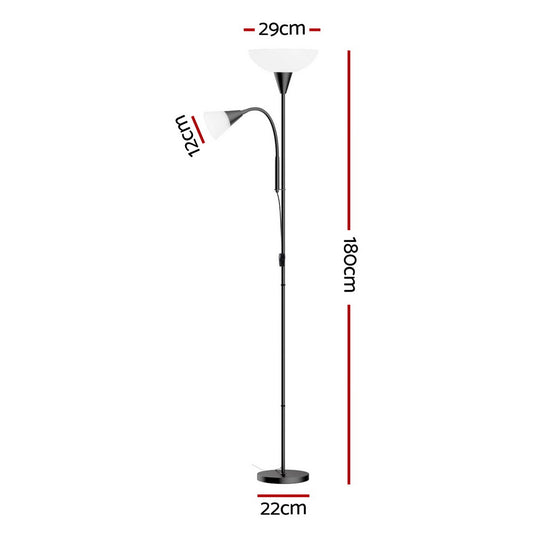 Icona Floor Lamp -  Black