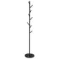 COAT RACK HAT CLOTHES STAND - BLACK