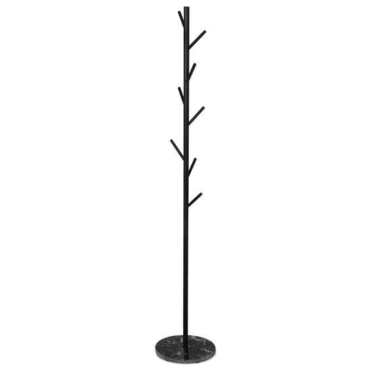 COAT RACK HAT CLOTHES STAND - BLACK