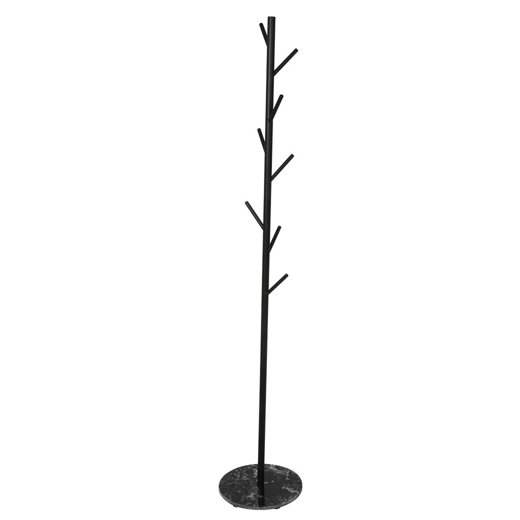 COAT RACK HAT CLOTHES STAND - BLACK