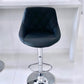 MERLO BLACK BAR STOOLS - Set of 2