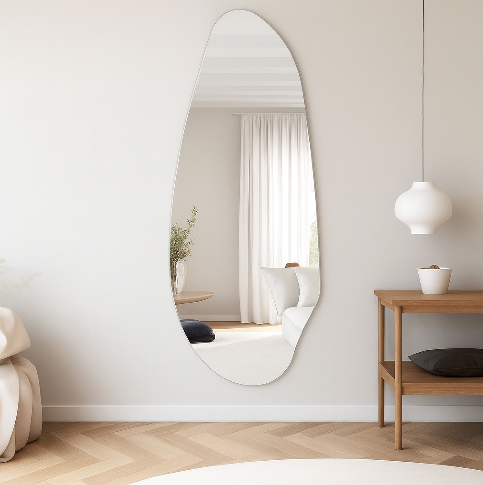 Jewel Irregular Illuminated Mirror - Interior Ave