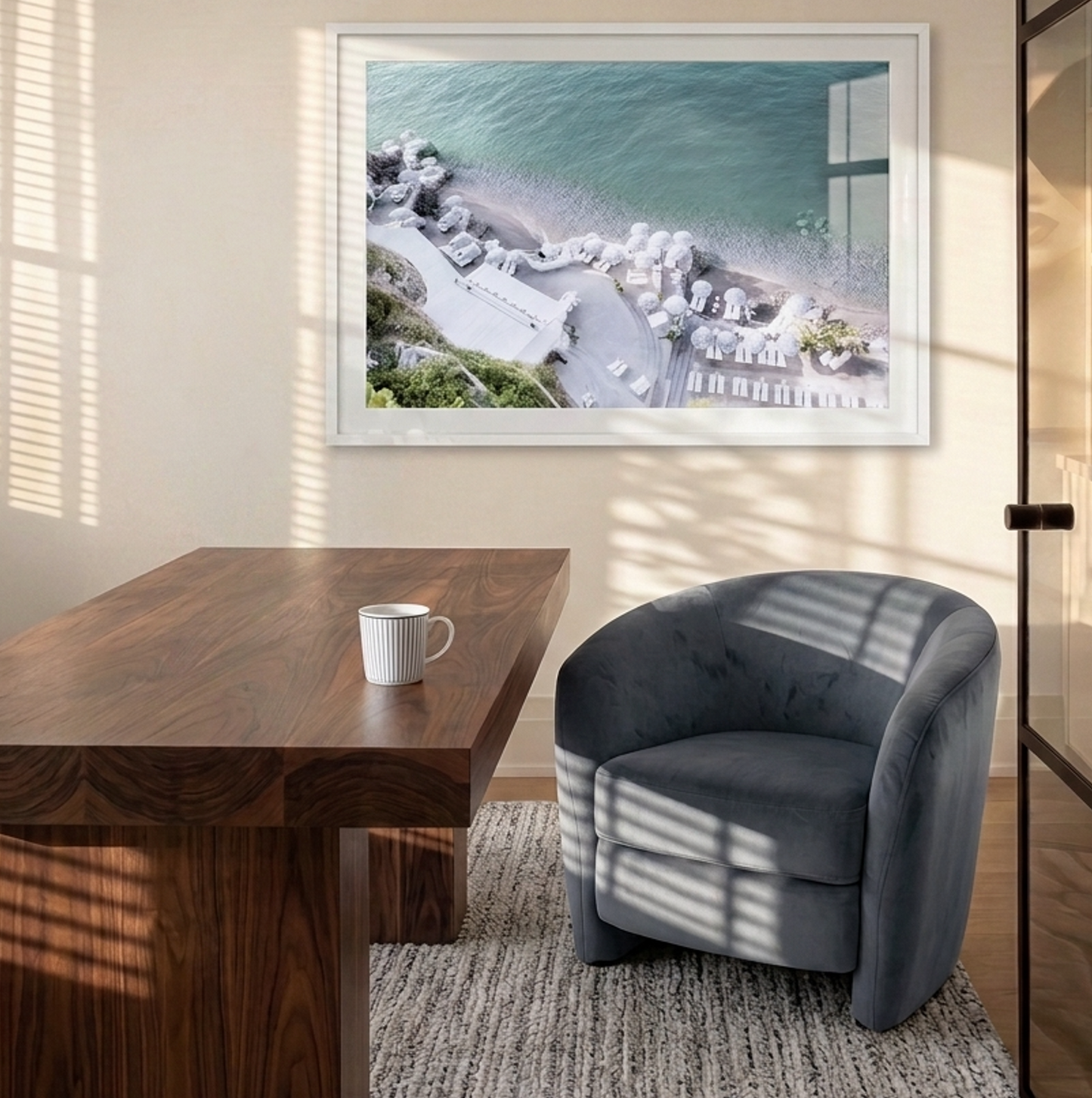 Marlowe Accent Chair - Ocean