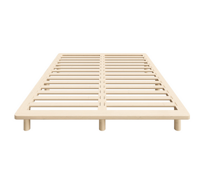 Monty Natural Pine Bed Base - Double