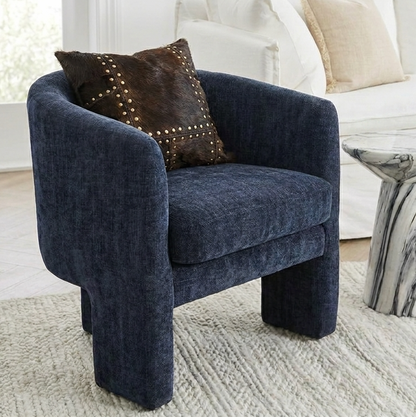 Memphis Accent Chair - Midnight Blue