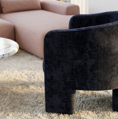 Memphis Accent Chair - Midnight Blue