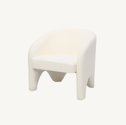 Nova Accent Chair – Pearl Chenille