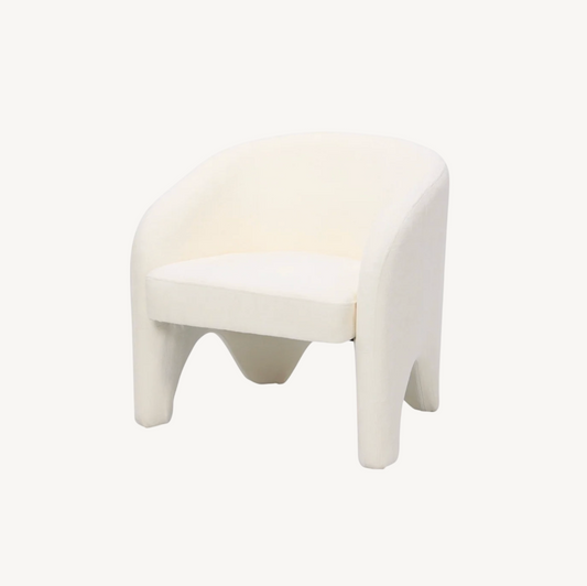 Nova Accent Chair – Pearl Chenille