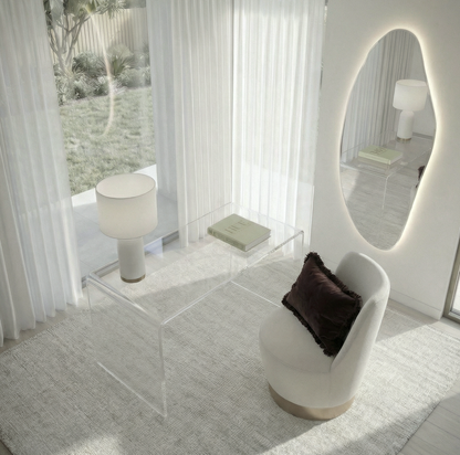 Opal Irregular LED Full Length Mirror | Statement Mirror by Interior Ave