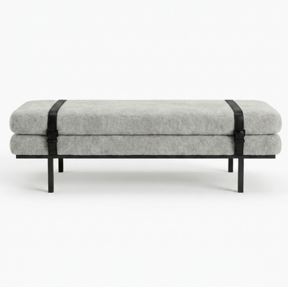 Porter Bench - Light Grey