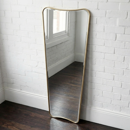 Pierre Full Length Gold Frame Wall Mirror — Classic Statement