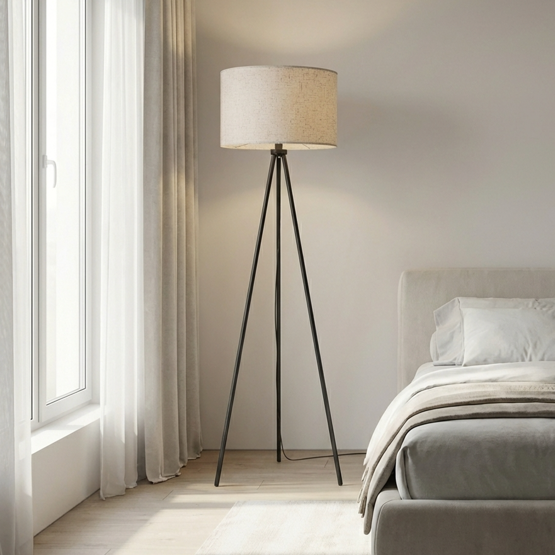 Tripod Floor Lamp - Black