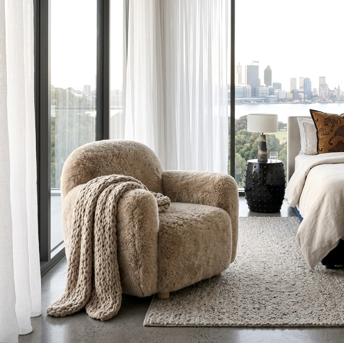 Willow Accent Chair - Oatmeal