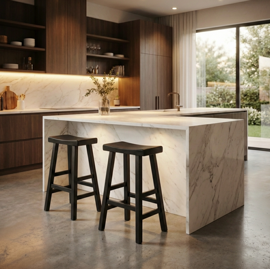 Zion Bar Stool - Black