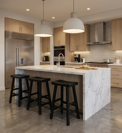 Zion Bar Stool - Black