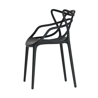 Zephyr Outdoor Chair - Black - Set of Four