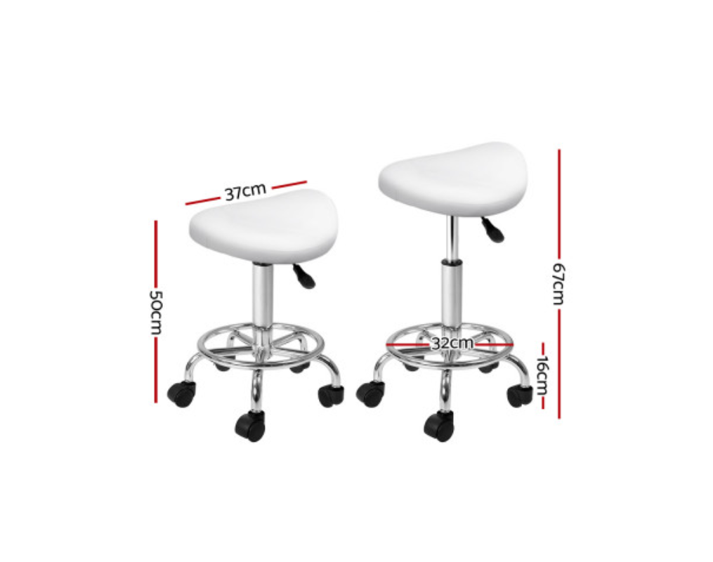 SADDLE SALON HAIRDRESSER BARBER SWIVEL CHAIR / STOOL