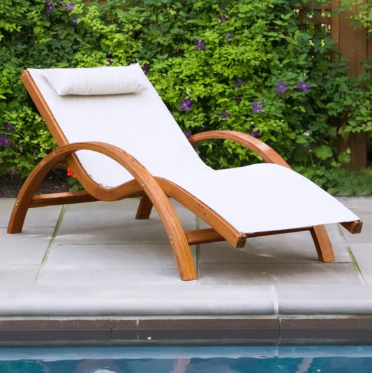 MONACO TIMBER RENDITION LOUNGE CHAIR