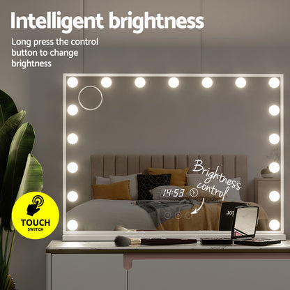 Hollywood Lux Framed LED Makeup Mirror - XL