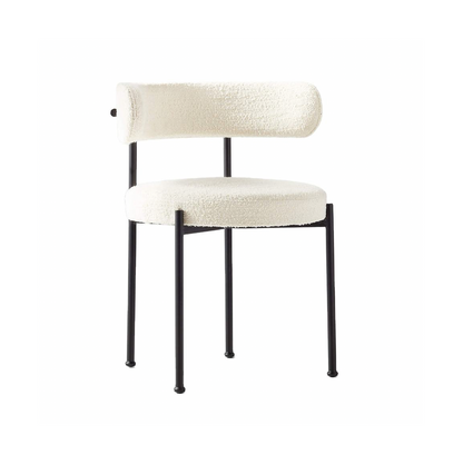 Ivy Boucle Dining Chair - Set of Two
