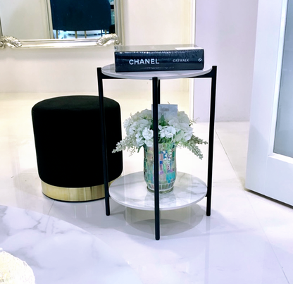 Marble Stone Side Table