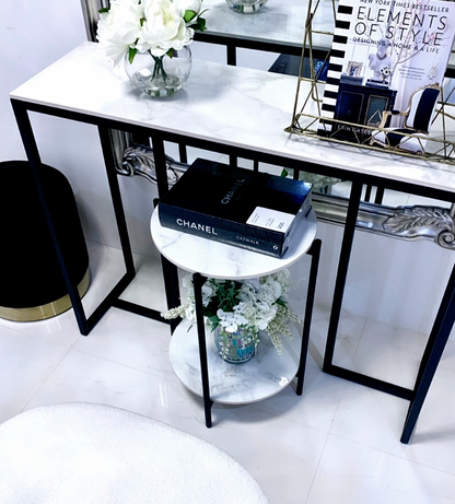 Marble Stone Side Table