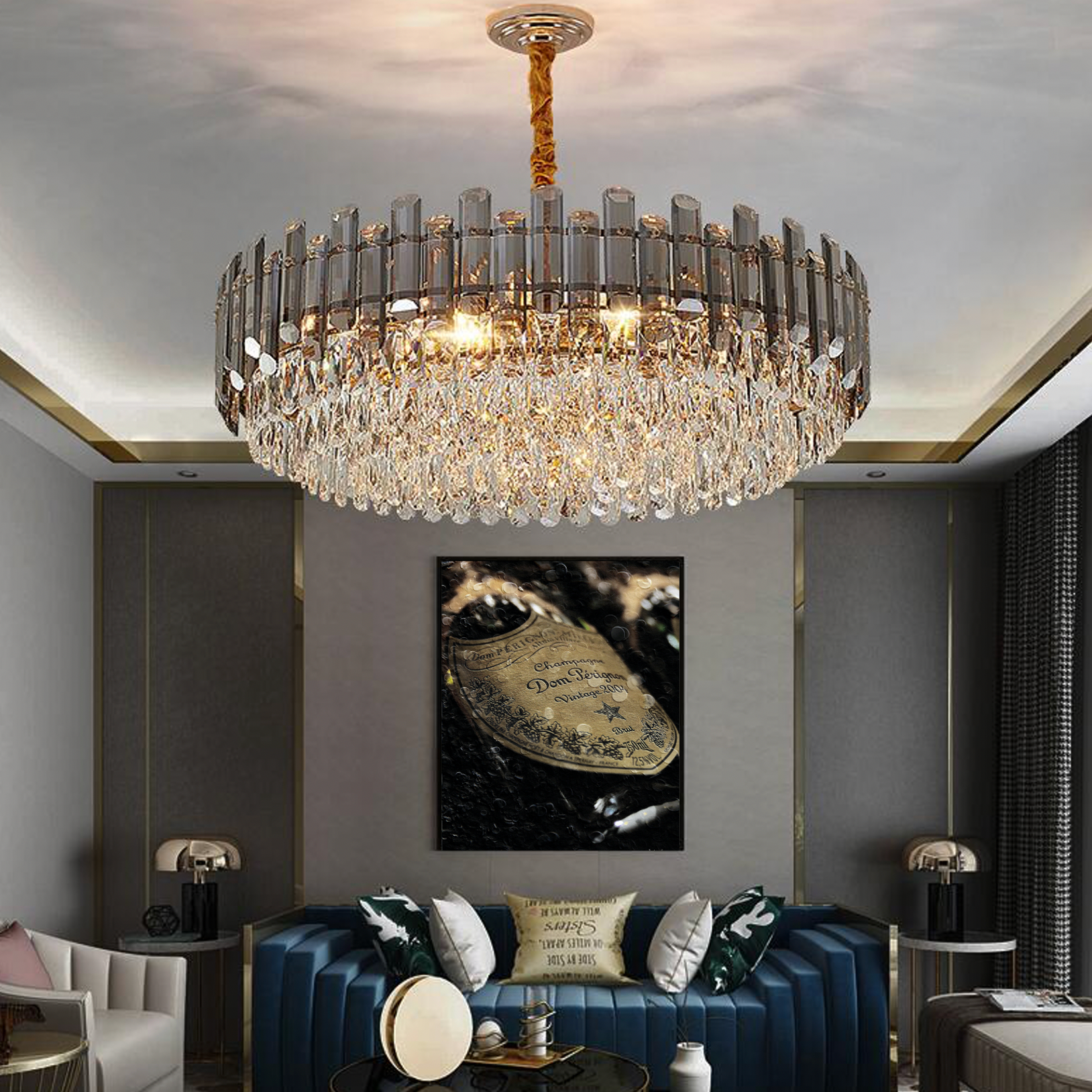 GIGI CRYSTAL CHANDELIER
