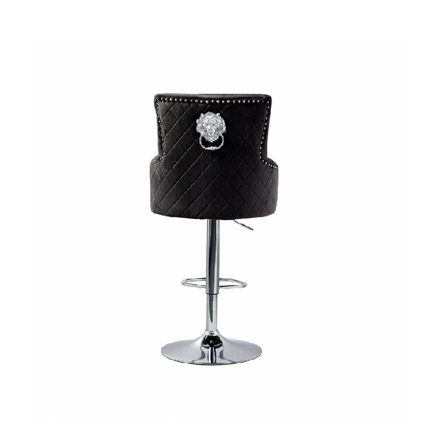 ALPHA VELVET BAR STOOL