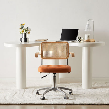 Parker Rattan Office Chair