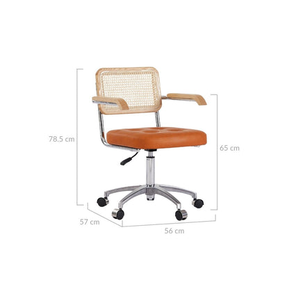 Parker Rattan Office Chair