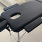MASSAGE TABLE / BEAUTY BED - BLACK - TRI FOLD
