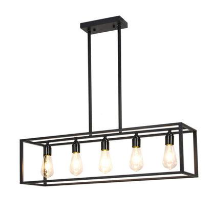 Industrial 5 Light Chandelier – premium furniture by Interior Ave